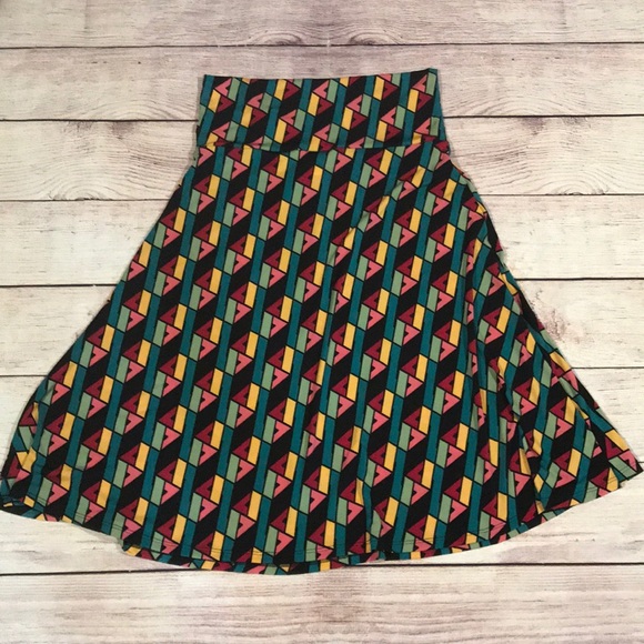 NWOT Lularoe geometric print skirt size small s - Picture 5 of 5